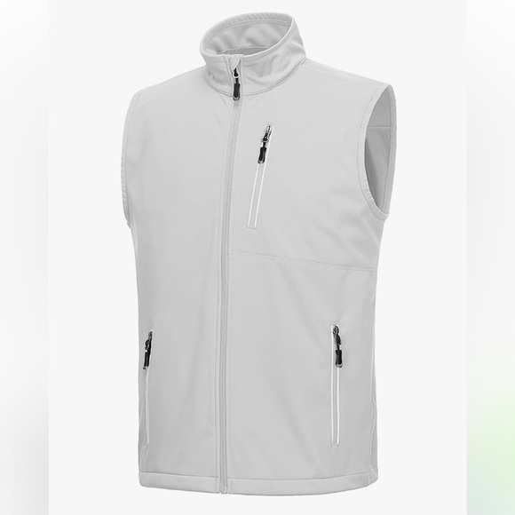 33,000ft Men's Windproof Lightweight Golf Vest Softshell Jacket | size Medium - Picture 6 of 7